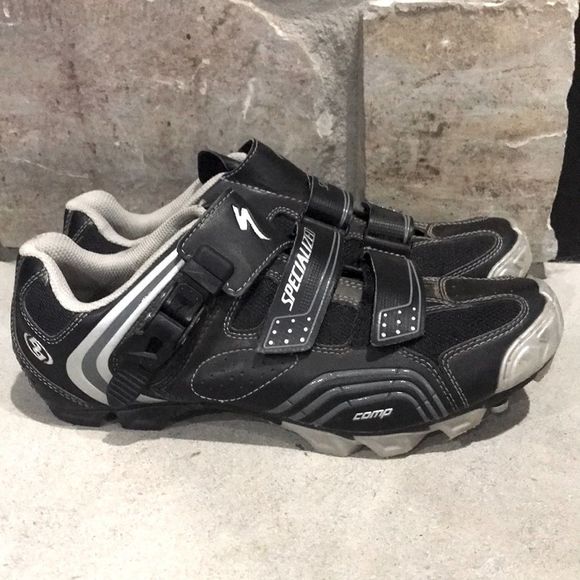 Specialized Other - Specialized Men's Comp Road Bike Shoes, 9, Black & White